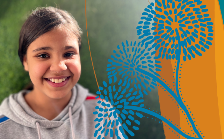 Smiling Aboriginal child